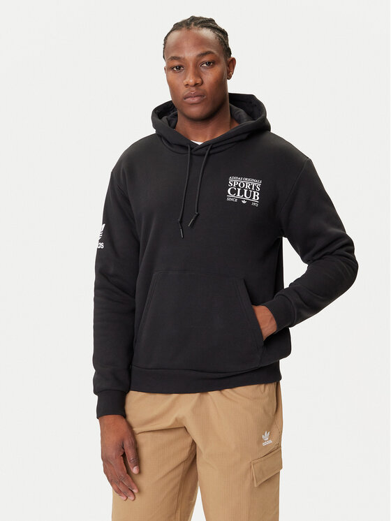 adidas adidas Bluză Graphic JX3058 Negru Regular Fit