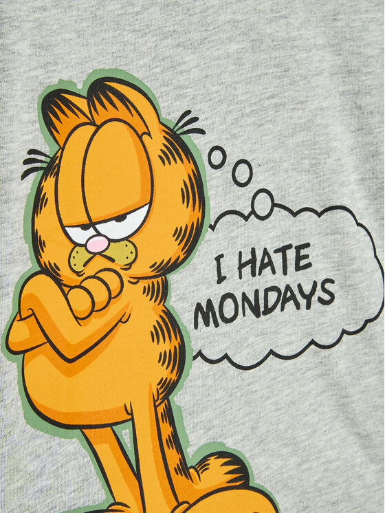 United Colors Of Benetton United Colors Of Benetton T-shirt Garfield 3096G103U Siva Regular Fit