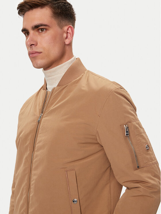 BOSS Boss Kurtka bomber H-Comber 50519981 Beżowy Regular Fit