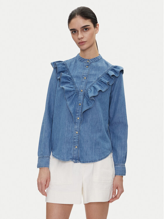 Pepe Jeans Pepe Jeans Farmering Katia PL305092 Kék Regular Fit