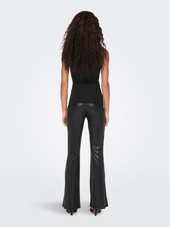 ONLY ONLY Τοπ Lea 15278090 Μαύρο Regular Fit