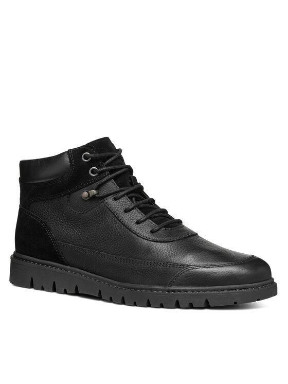 Geox Geox Schnürschuhe U Ghiacciaio U46DGA 04622 C9999 Schwarz
