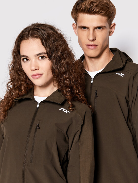 POC POC Wiatrówka Unisex 52851 Brązowy Regular Fit