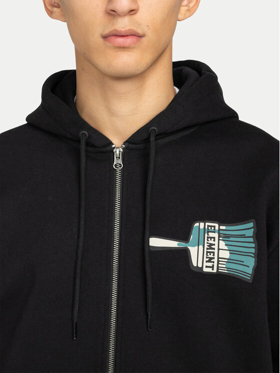 Element Element Суитшърт Paint Brush ELYSF00310 Черен Relaxed Fit