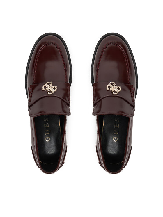 Guess Guess Лофери FLPBVL ELE14 Бордовий