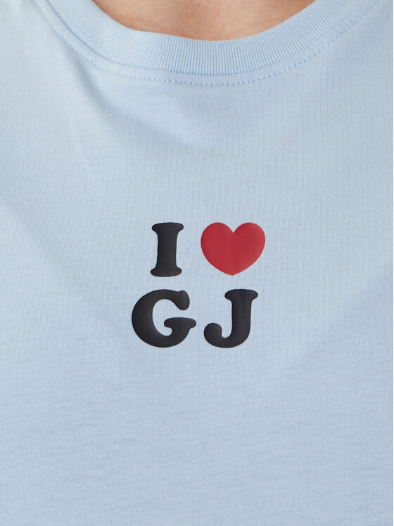 Guess Jeans Guess Jeans T-shirt W6GI45 K8HM0 Svijetloplava Regular Fit