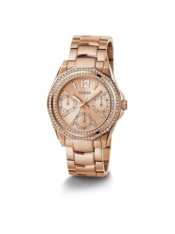 Guess Guess Zegarek GW0685L3 Różowe złoto