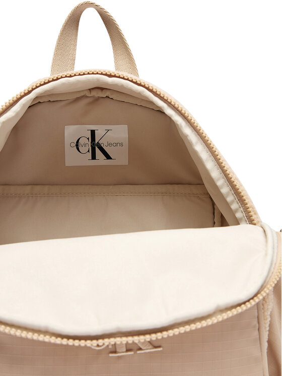 Calvin Klein Calvin Klein Σακίδιο Teddy Medium Backpack IU0IU00650 Μπεζ