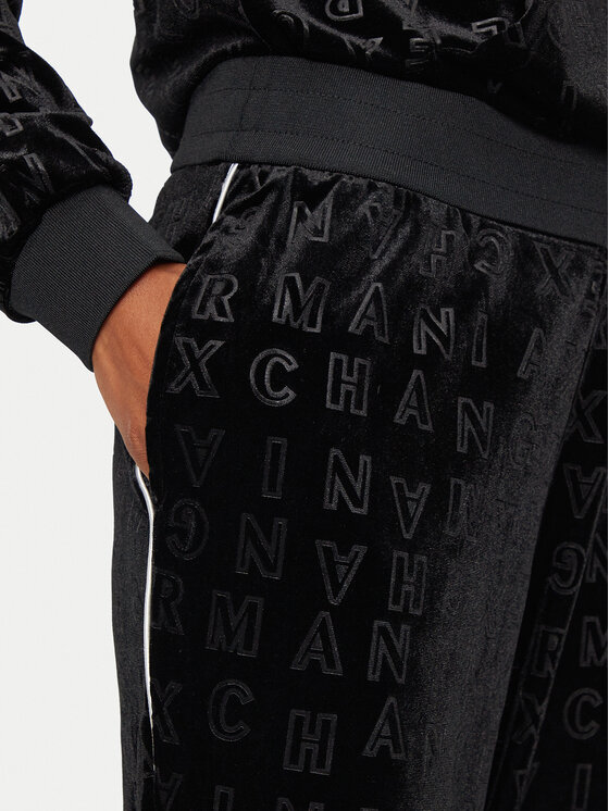 Armani Exchange Armani Exchange Sportinės kelnės 6DYP94 YJLGZ 52AL Juoda Regular Fit