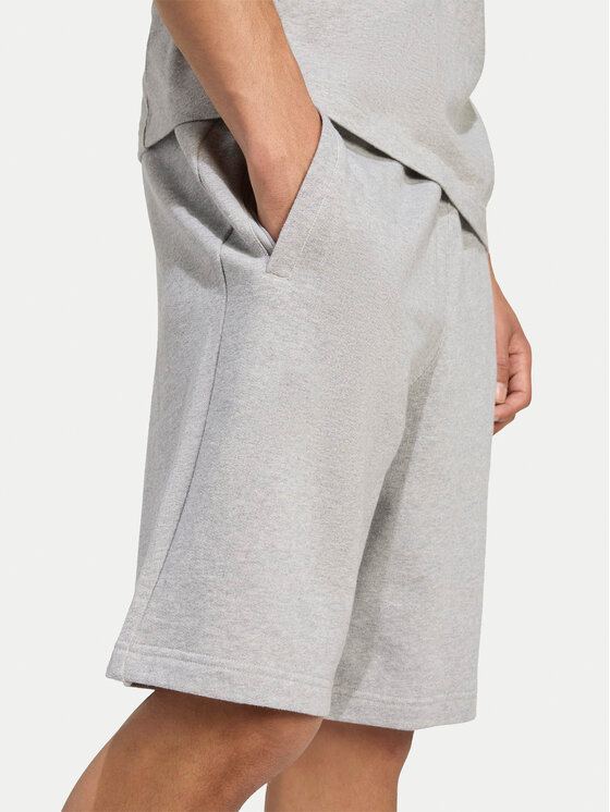 adidas adidas Спортни шорти Essentials Trefoil JW8624 Сив Regular Fit