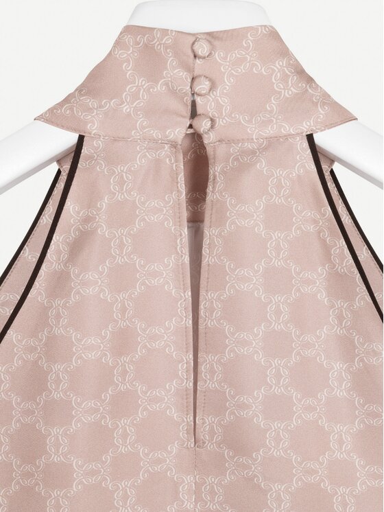 MARI PRETI MARI PRETI Top MONOGRAM M Béžová Regular Fit