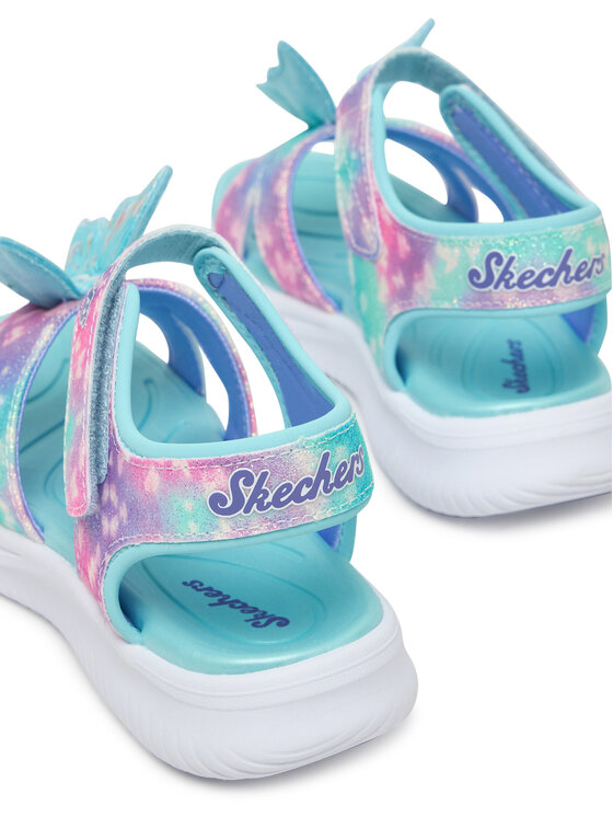 Skechers Skechers Босоніжки Jumpsters Sandal - Butterfly Brites 303109L/AQMT Голубий