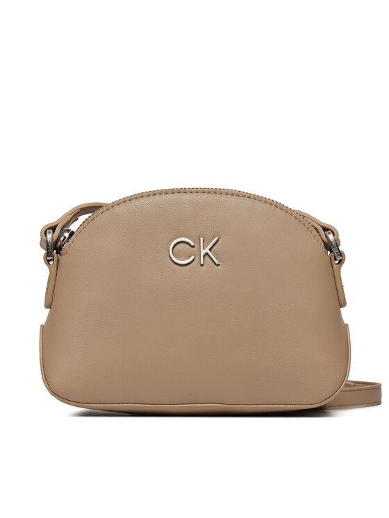 Geantă Calvin Klein Re-Lock Seasonal Crossbody Sm K60K611445 Bej