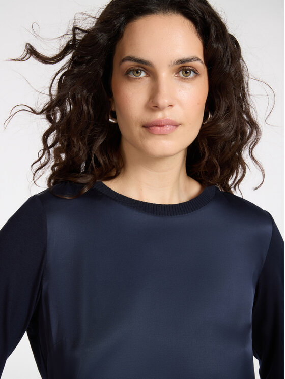 Elena Mirò Elena Mirò Bluzka G126Z500623N034 Niebieski Regular Fit
