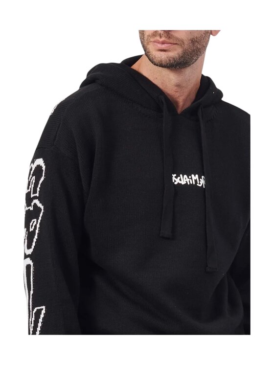DISCLAIMER DISCLAIMER Felpa 24ids54611 Nero Regular Fit