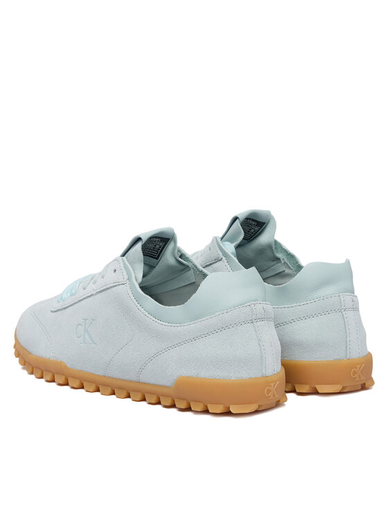 Calvin Klein Calvin Klein Αθλητικά Low Profile Run Mg Sue Db Laces HW0HW03150 Ανοιχτό μπλε