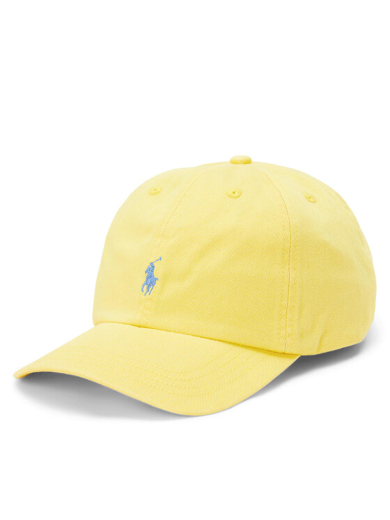 Dziecięca Czapka z daszkiem Polo Ralph Lauren, Żółta, 323785653053