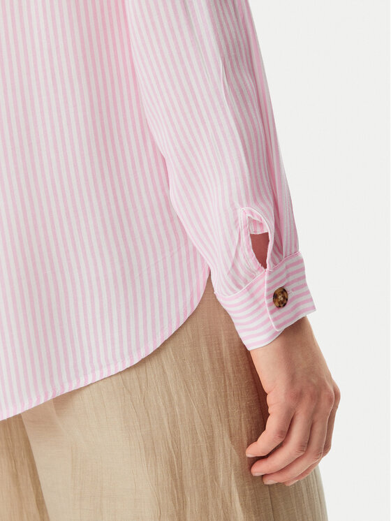 Vero Moda Vero Moda Marškiniai Bumpy 10275283 Rožinė Regular Fit