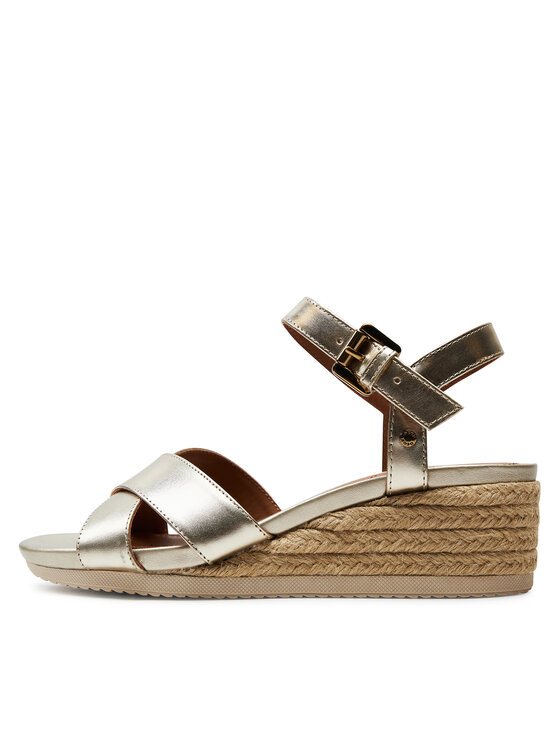 Geox Geox Espadrile D Ischia Corda D02HHC 000CF C2012 Auriu