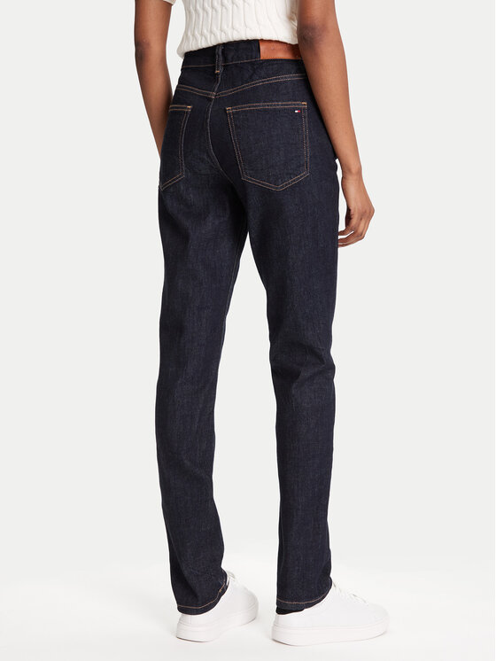 Tommy Hilfiger Tommy Hilfiger Džínsy WW0WW47153 Tmavomodrá Slim Fit