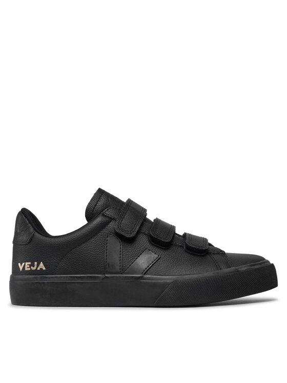 Veja Snīkeri Recife Logo Chromefree Leather RC0502955A Melns