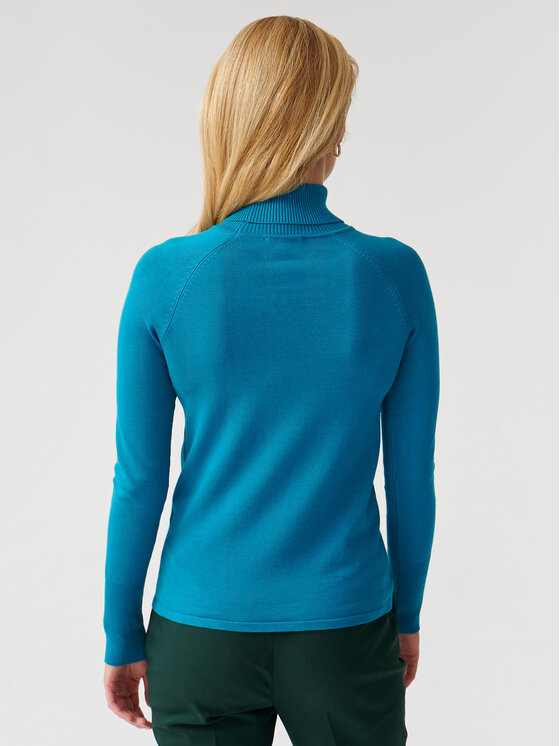 TATUUM Tatuum Rolák Nekoki T2318.090 Tyrkysová Slim Fit