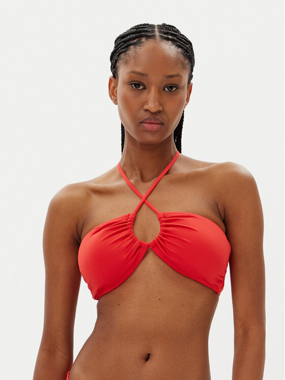 MICHAEL Michael Kors MICHAEL Michael Kors Bikini partea de sus MM7M327 Roșu