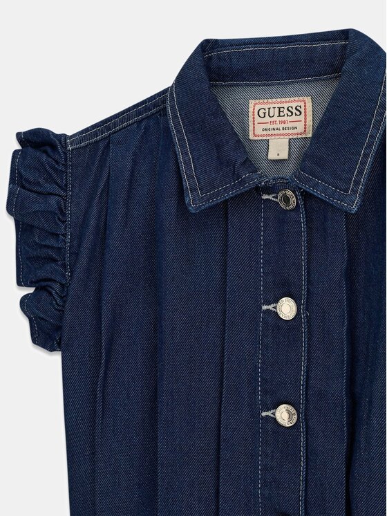 Guess Kids Guess Kids Bunda pro přechodné období 181509 Modrá Classic Fit