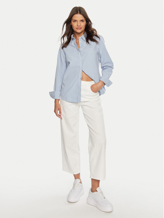 Guess Jeans Guess Jeans Koszula W4YH68 WGCF1 Niebieski Regular Fit
