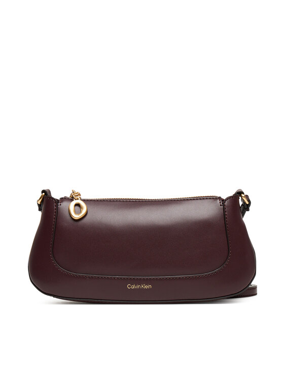 Calvin Klein Calvin Klein Torbica Hardware Zip Crossbody LV04F1046G Tamnocrvena