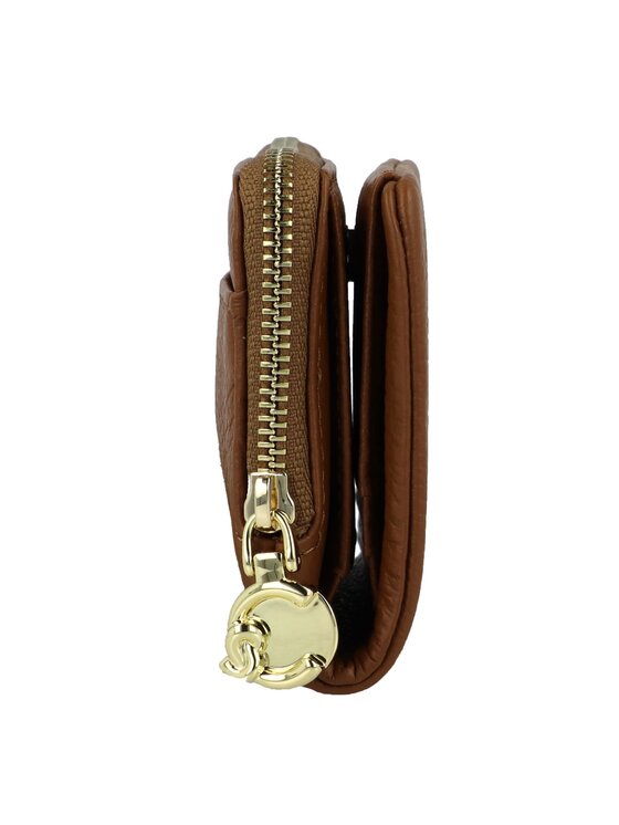 Coccinelle Coccinelle Дамски портфейл 325878 Кафяв