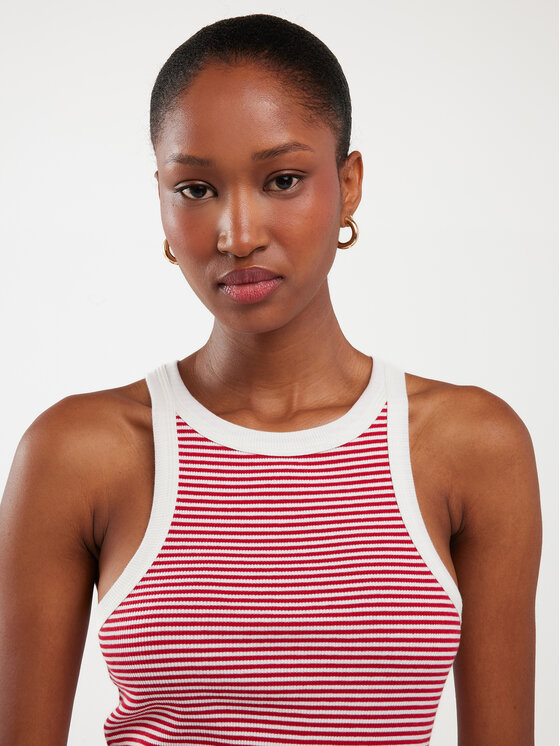 BIG STAR BIG STAR Top LIVIA Czerwony Slim Fit