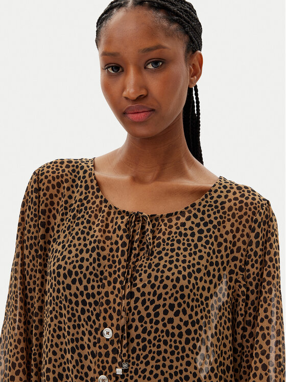 MICHAEL Michael Kors MICHAEL Michael Kors Kimono MM54791 Beżowy Regular Fit