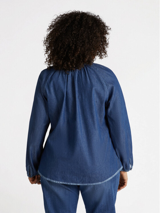 Fiorella Rubino Fiorella Rubino Blusa 2716T002199N034 Blu Regular Fit