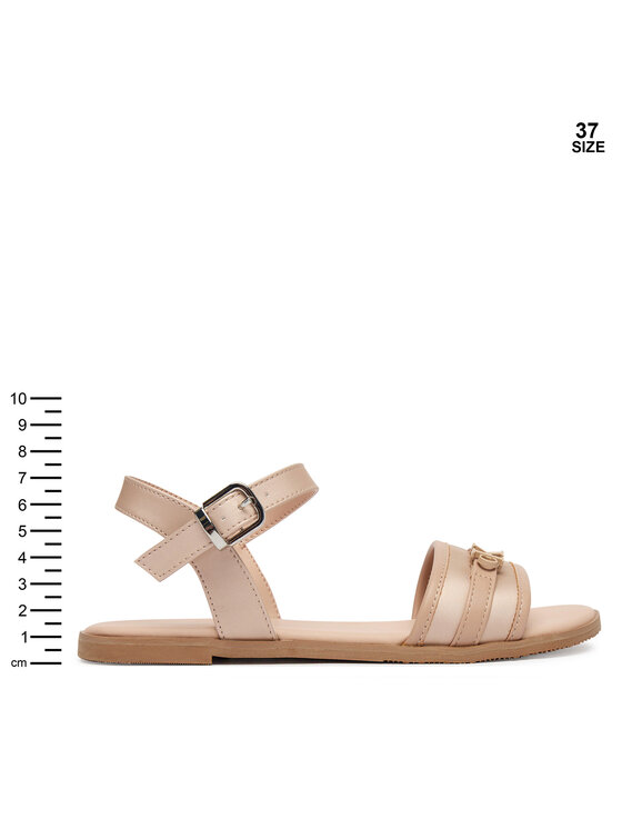 Calvin Klein Calvin Klein Basutės Velcro Sandal V3A2-83248-1906 D Smėlio