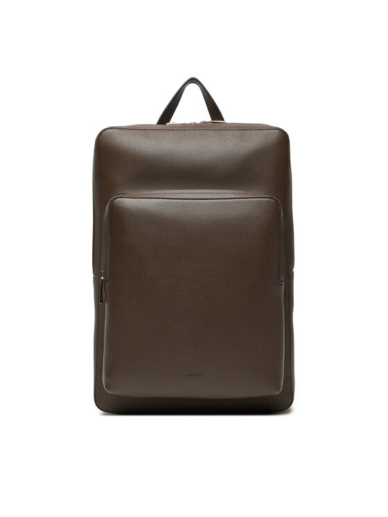Rucsac Calvin Klein Micro Pebble Slim Sq Bp 42 LV04D3005G Maro