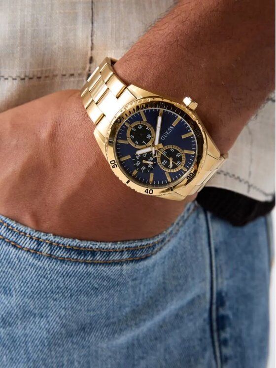 Guess Guess Zegarek GW1061G2 Złoty