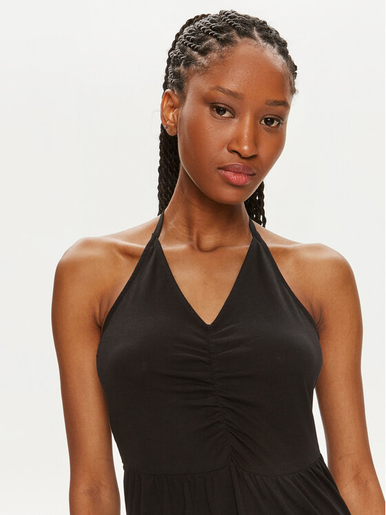 ONLY ONLY Sommerkleid May 15317699 Schwarz Regular Fit