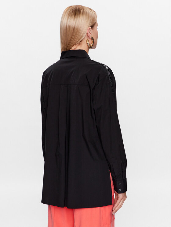 DKNY DKNY Krekls P31M0RY3 Melns Oversize