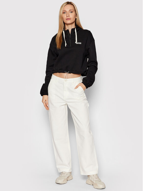 Vans Vans Pantaloni di tessuto Ground Work VN0A5JHJ Beige Relaxed Fit