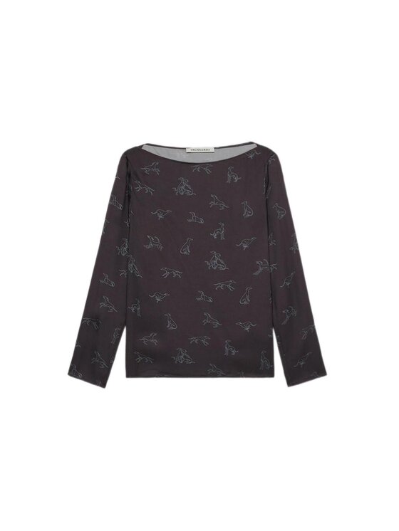 Trussardi Trussardi Blusa 2538A201180N0Z3 Nero Regular Fit