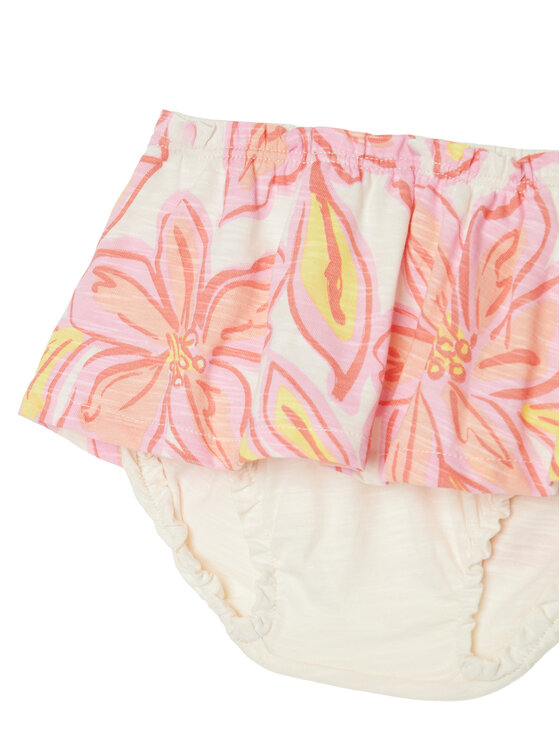 United Colors Of Benetton United Colors Of Benetton Set majica i hlače 3O7SAK015 Bež Regular Fit