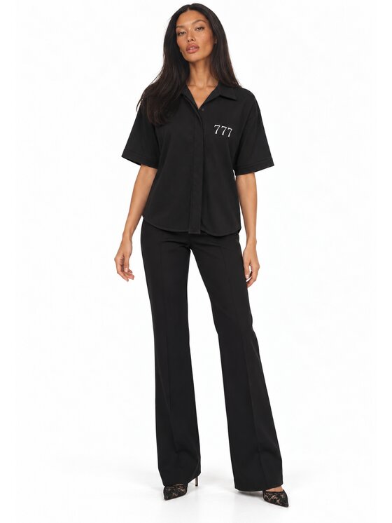 Agatha Studio Agatha Studio Koszula A26SS-AL-K02 Czarny Oversize