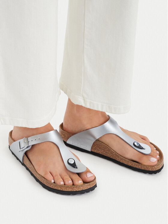 Birkenstock Flip flop Gizeh Bs 0043853 Argintiu