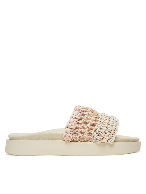 Inuikii Inuikii Papucs Loose Knitted 70104-110 Bézs