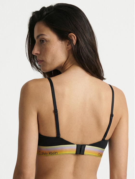 Calvin Klein Calvin Klein Nedrček brez kosti LV00QF8865 Črna
