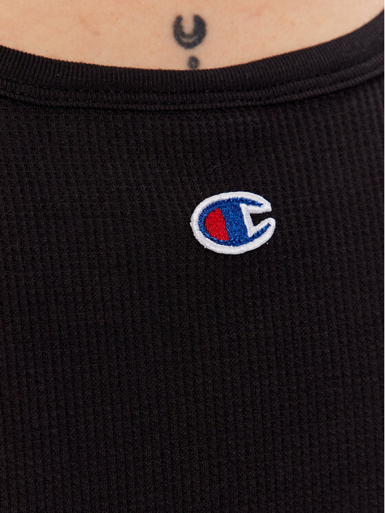 Champion Champion Τοπ 116251 Μαύρο Regular Fit