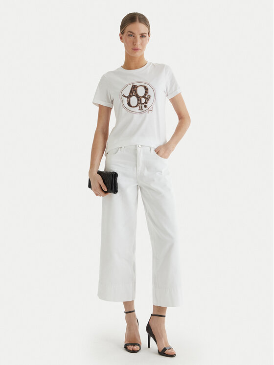 JOOP! JOOP! T-Shirt Tova 30102423 Bílá Regular Fit
