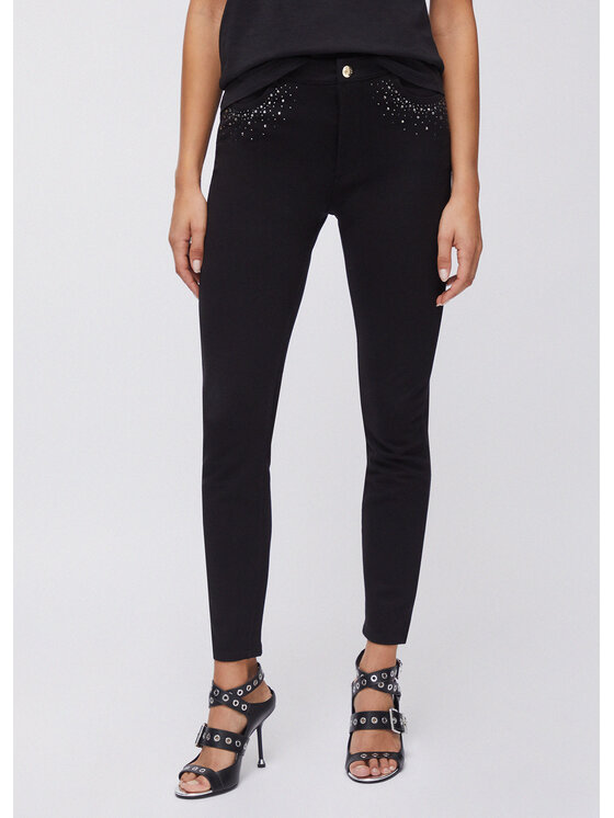 Liu Jo Liu Jo Pantaloni di tessuto TA6027JS18222222 Nero Regular Fit