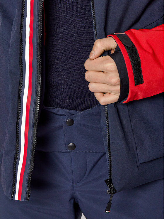 Rossignol Rossignol Скиорско яке TOMMY HILFIGER Global Stripe RLJMJ65 Тъмносин Regular Fit